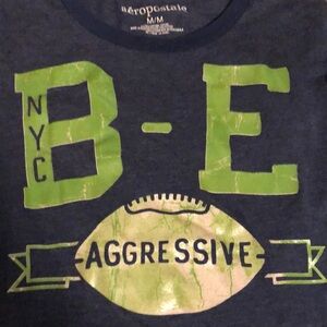 Aeropostale Girls M/M B-E Aggressive T-Shirt